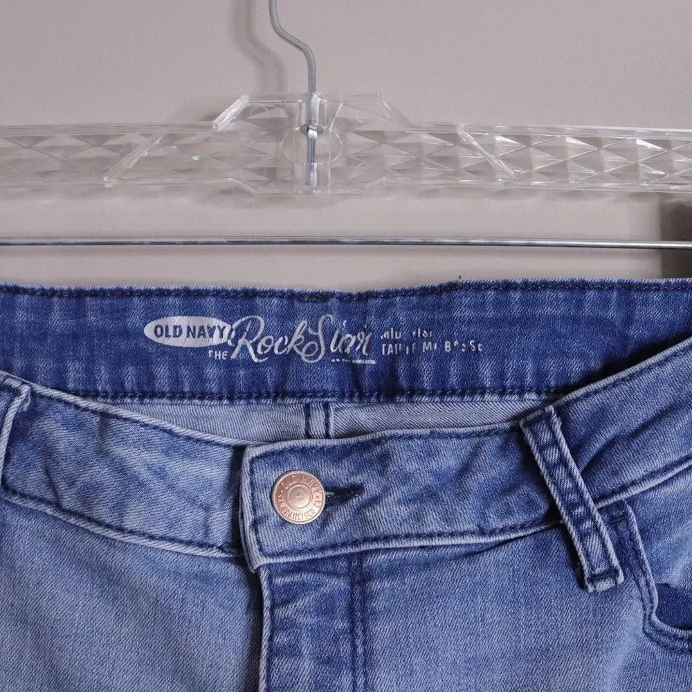 ‎Old Navy | Rockstar Jeans Light wash 12